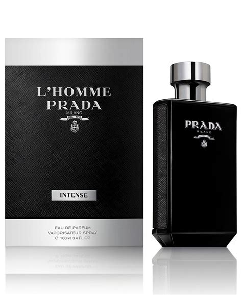 prada l'homme intense macy's|prada l'homme 3.4 oz.